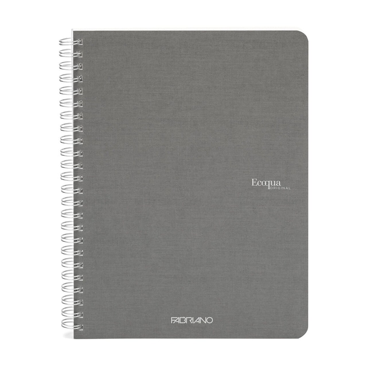 Fabriano Ecoqua Original Spiral-Bound Notebook, A5, 70 Sheets